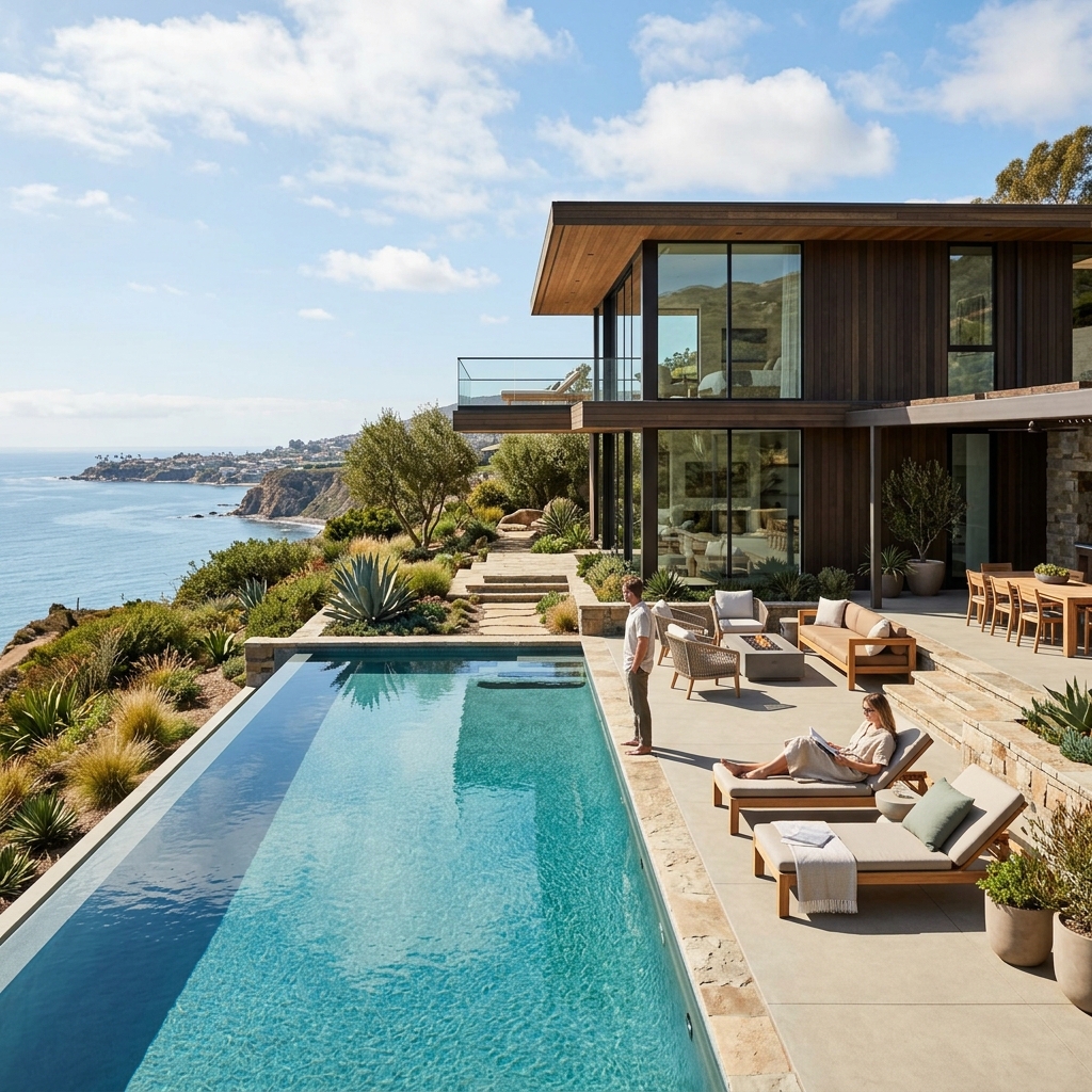 Contemporary Glass Villa